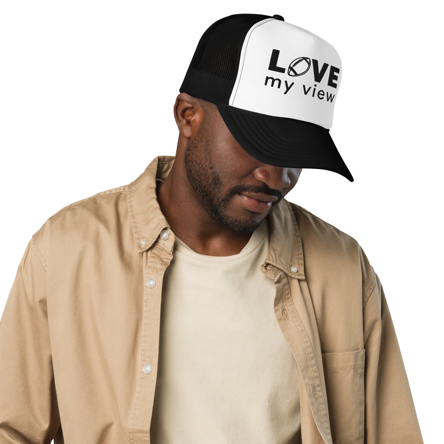 Foam trucker hat—Football