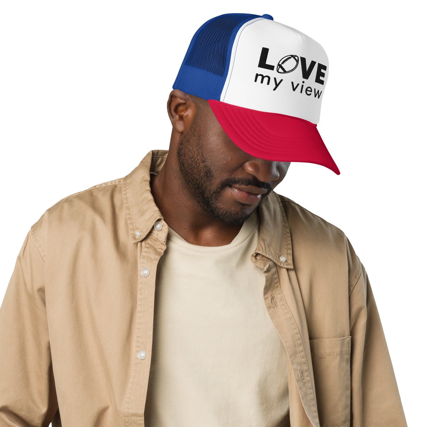 Foam trucker hat—Football
