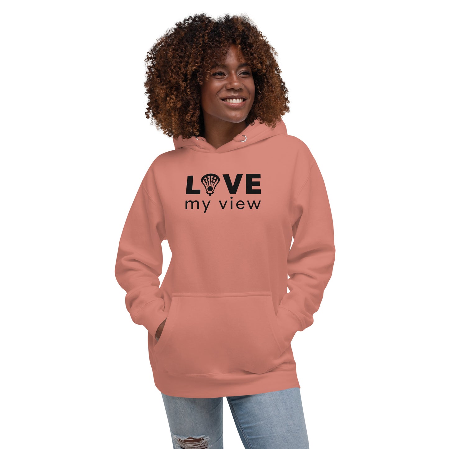 Lacrosse Hoodie (black lettering)
