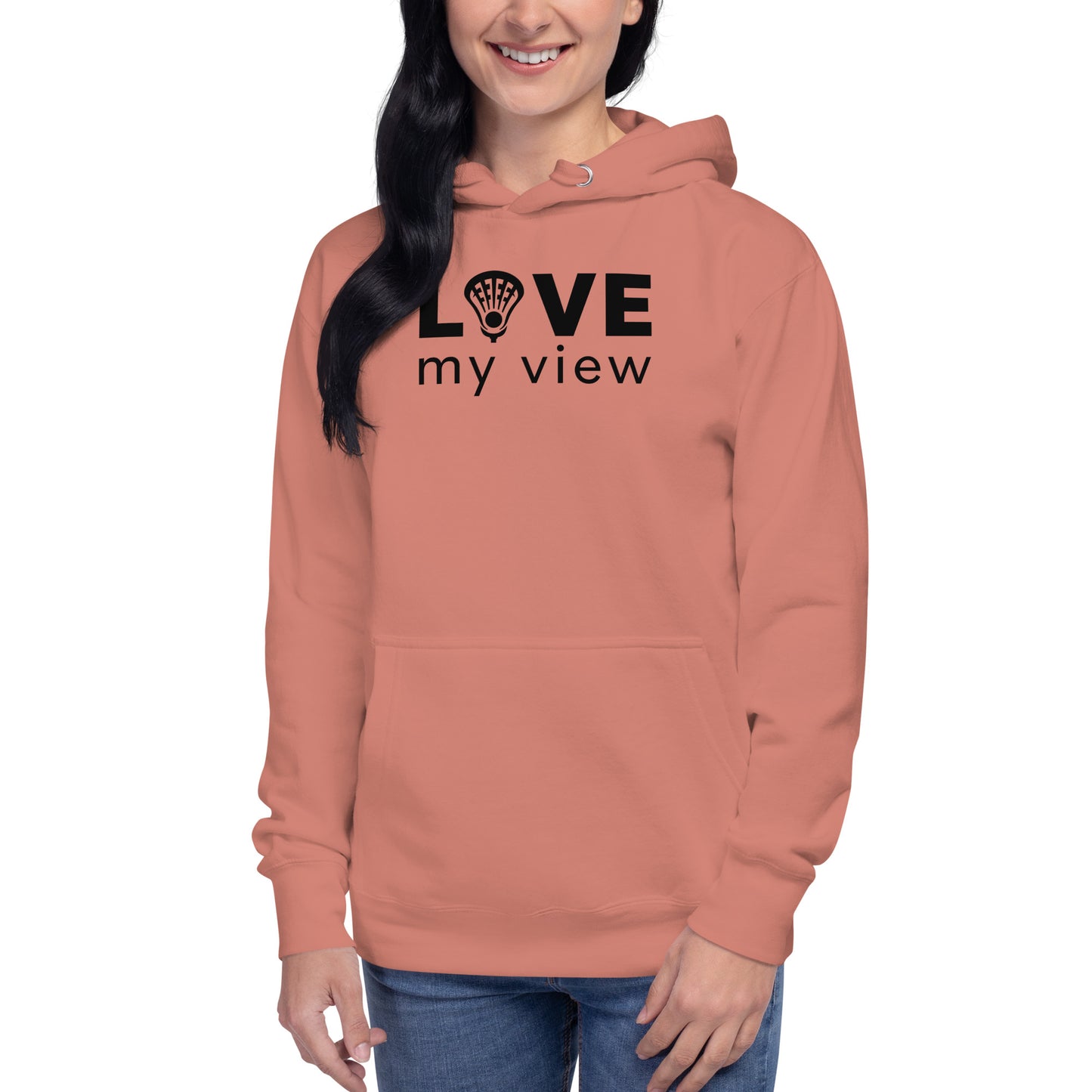 Lacrosse Hoodie (black lettering)