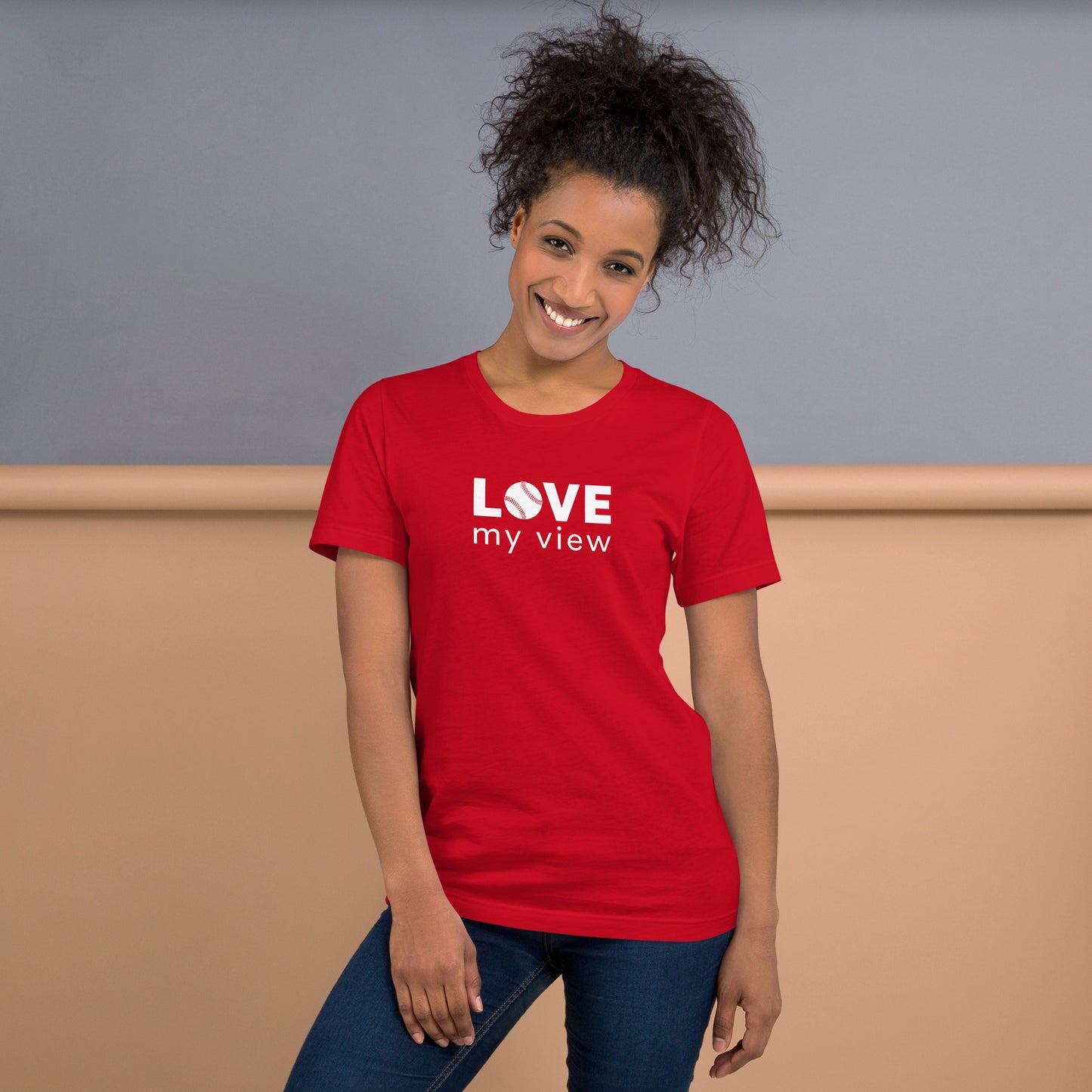 Softball t-shirt (white lettering)