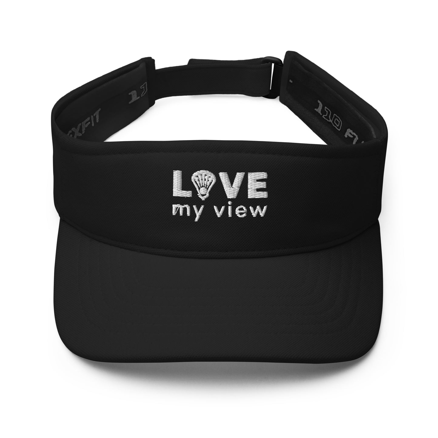 Lacrosse visor (with white embroidery)