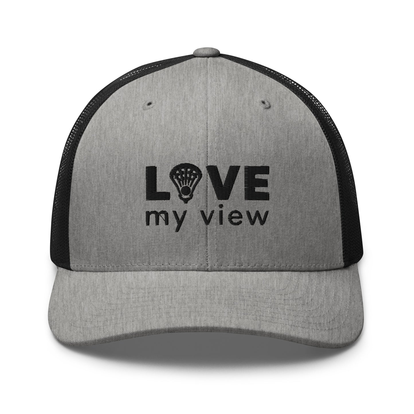 Trucker Hat — Lacrosse (black lettering)