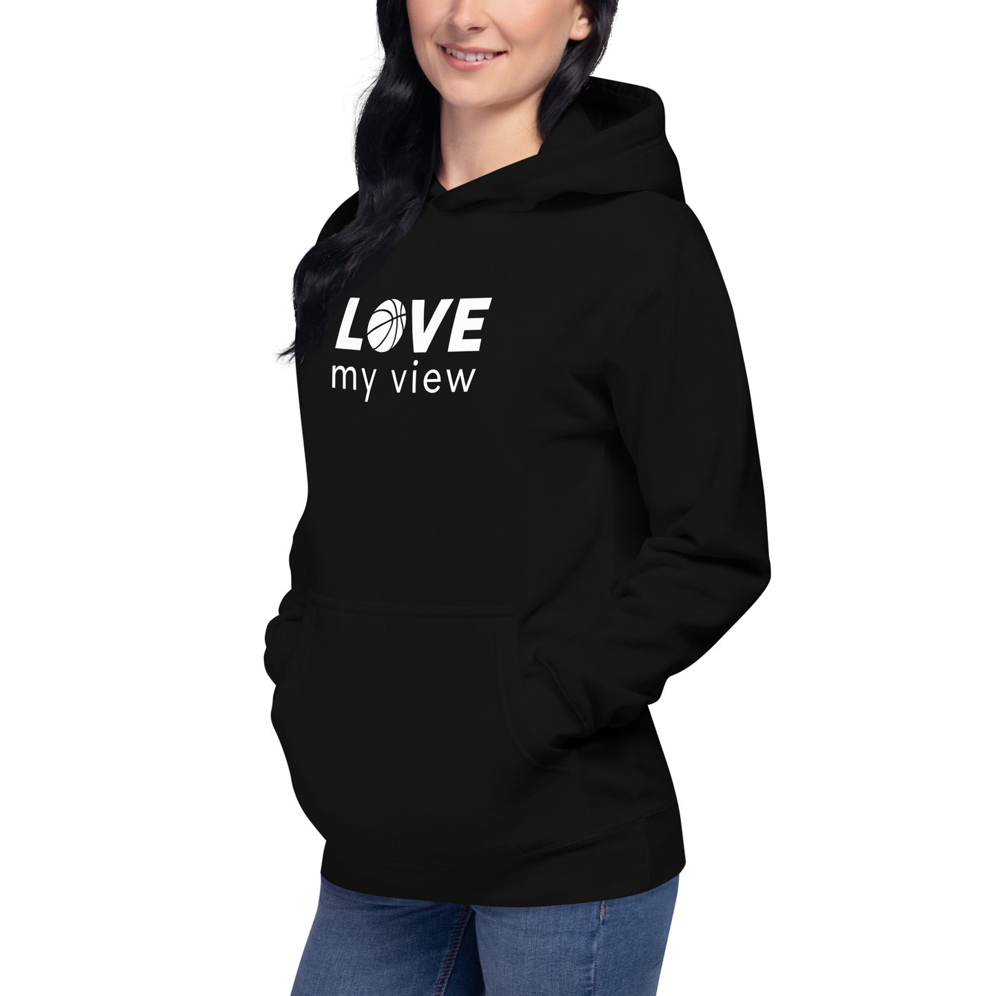 Basketball Hoodie (with white lettering)