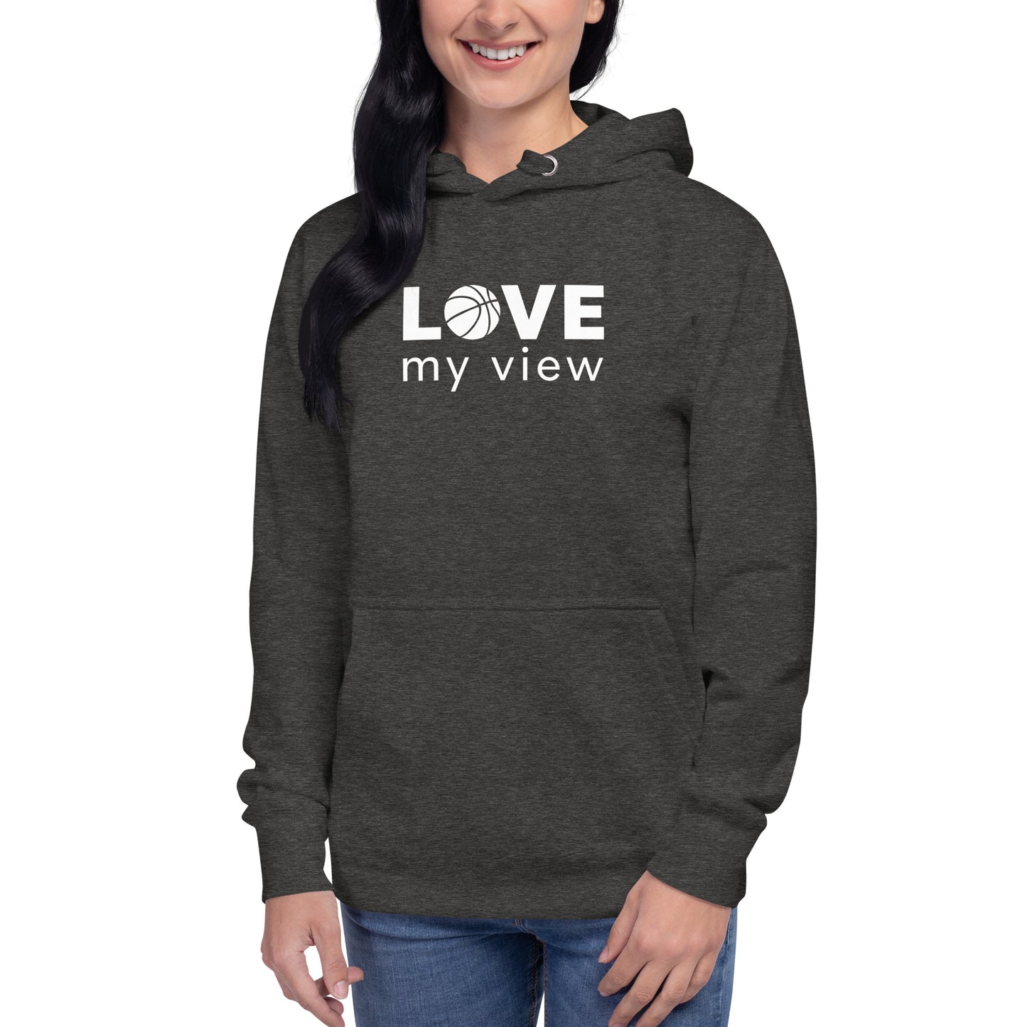 Basketball Hoodie (with white lettering)