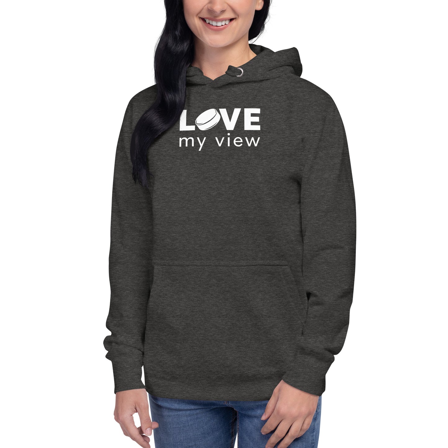 Hockey Hoodie (white lettering)