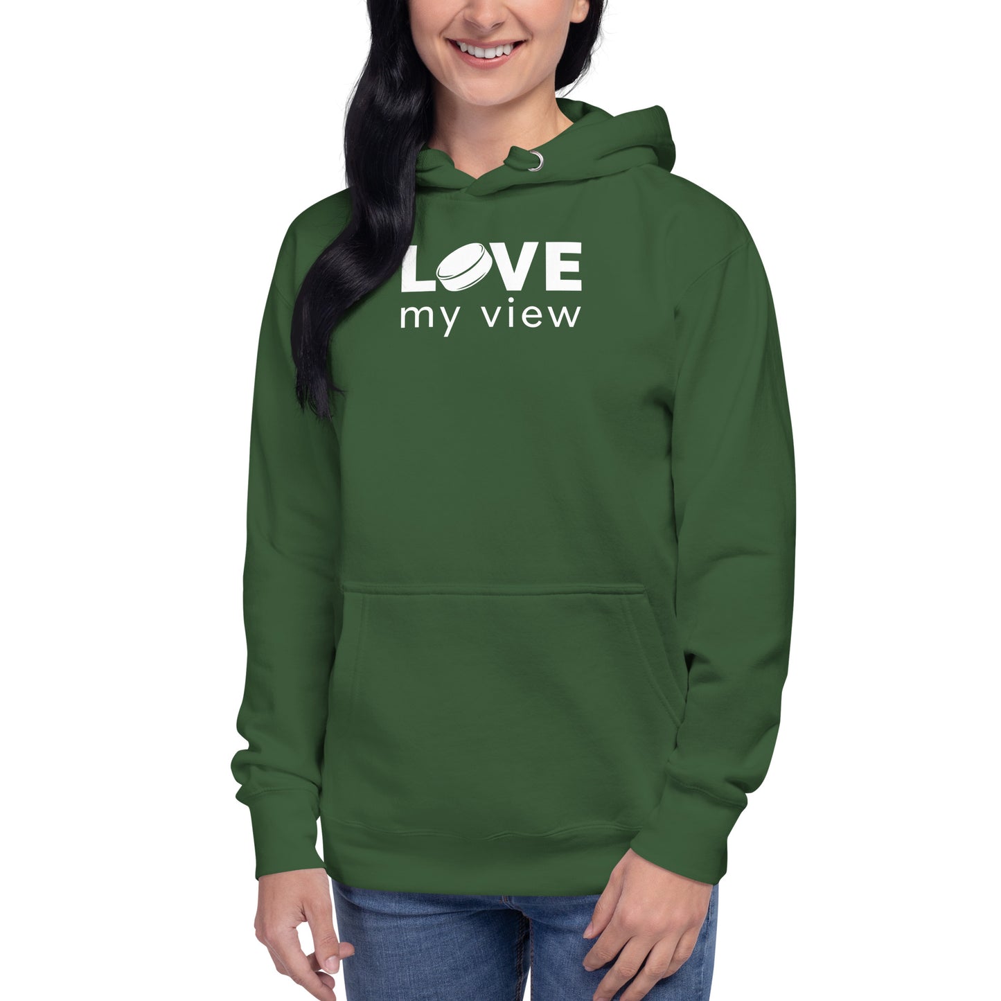 Hockey Hoodie (white lettering)