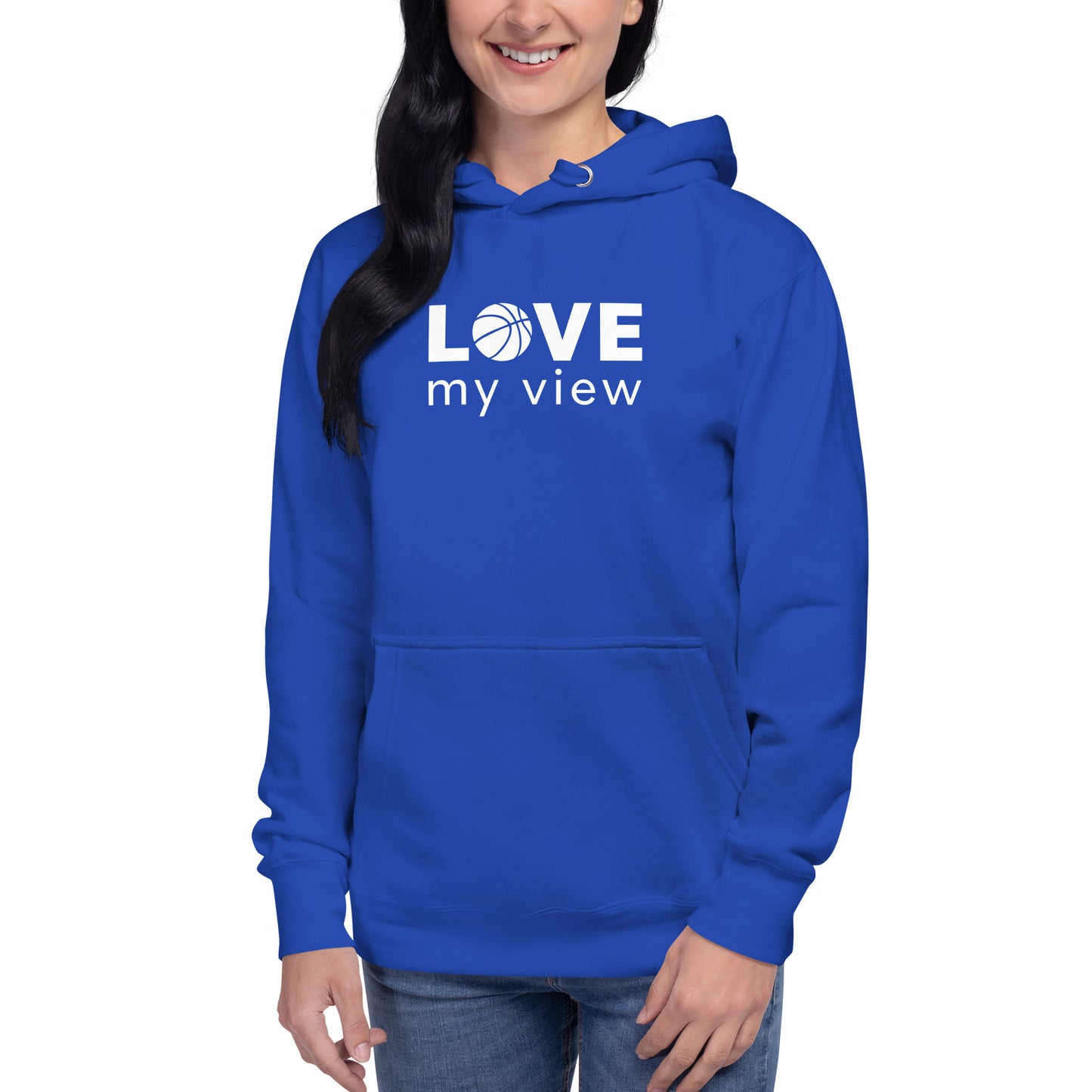 Basketball Hoodie (with white lettering)