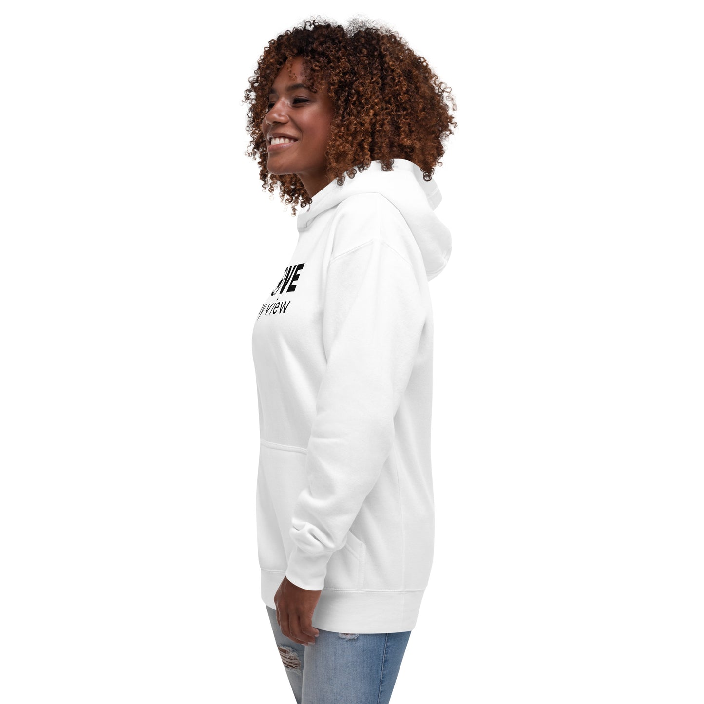 Soccer Hoodie (black lettering)