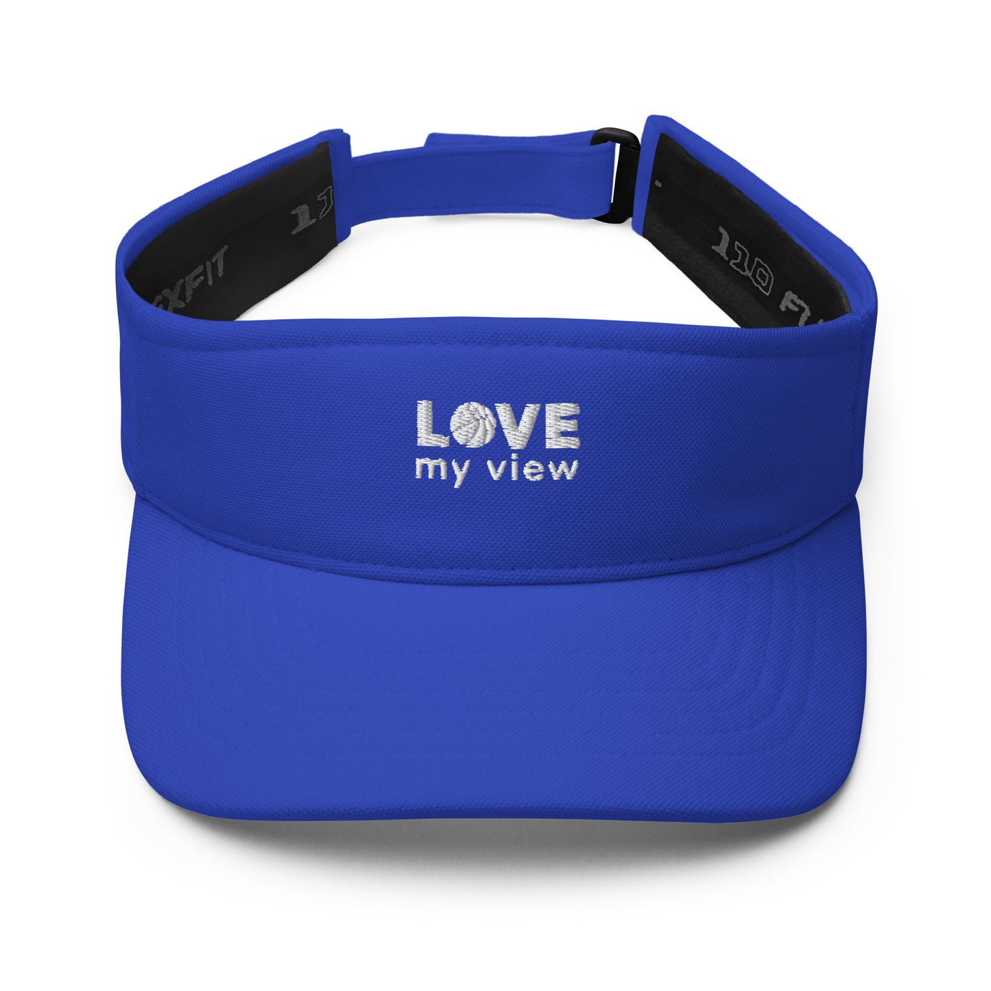 Basketball Visor (with white embroidery)