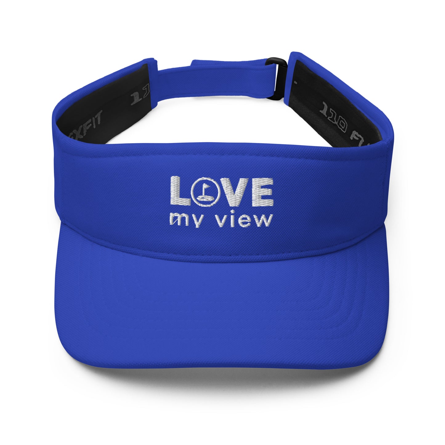 Golf Visor (with white embroidery)