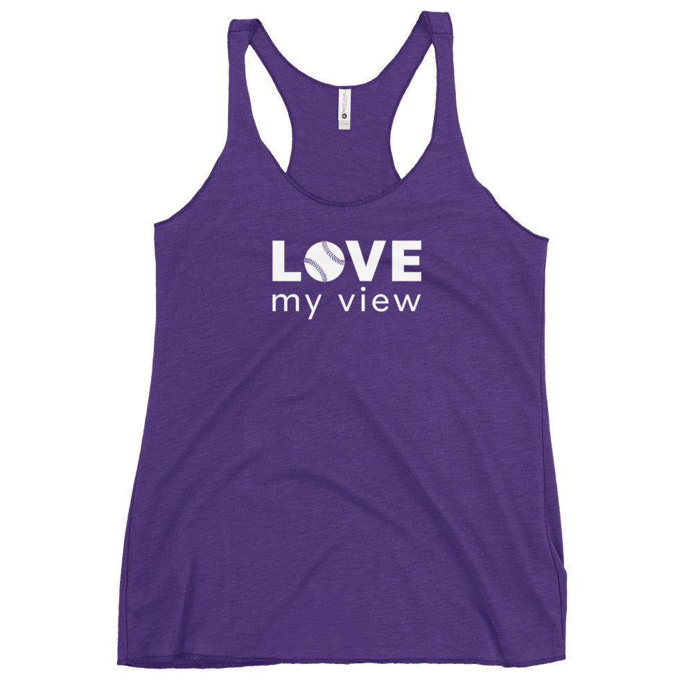 Women's Baseball Racerback Tank